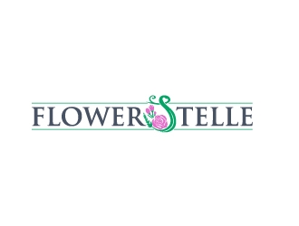 FLOWERSTELLE logo design by josephope