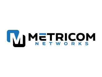 Metricom Networks logo design by jaize