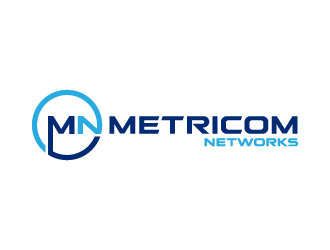 Metricom Networks logo design by denfransko