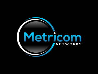 Metricom Networks logo design by Kopiireng