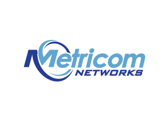 Metricom Networks logo design by YONK