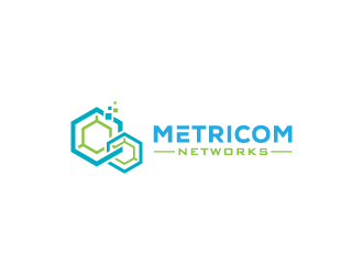 Metricom Networks logo design by pencilhand