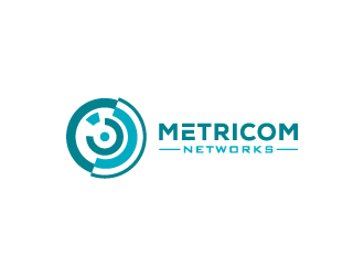 Metricom Networks logo design by pencilhand