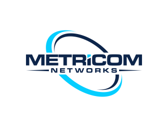 Metricom Networks logo design by semar