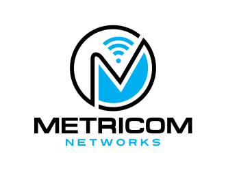 Metricom Networks logo design by AisRafa