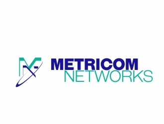 Metricom Networks logo design by Day2DayDesigns