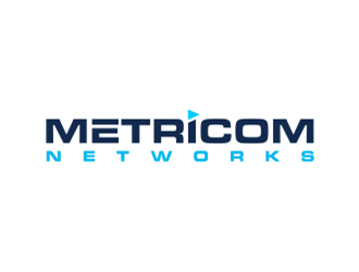 Metricom Networks logo design by sheilavalencia