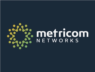Metricom Networks logo design by nehel