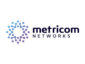 Metricom Networks logo design by nehel