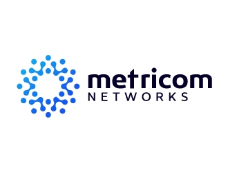 Metricom Networks logo design by nehel