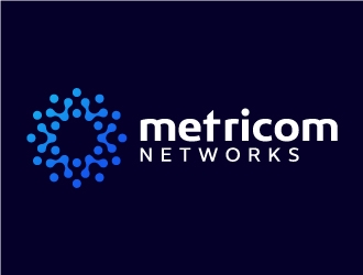 Metricom Networks logo design by nehel
