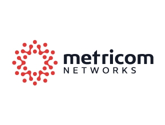Metricom Networks logo design by nehel