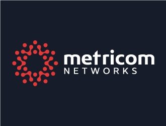 Metricom Networks logo design by nehel