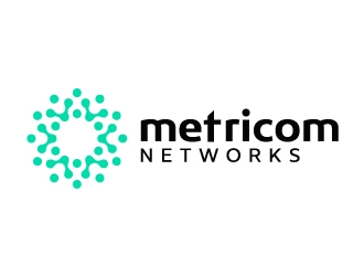 Metricom Networks logo design by nehel