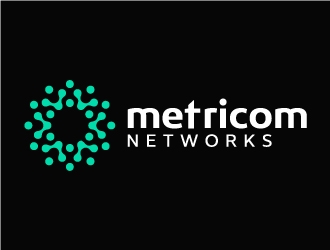 Metricom Networks logo design by nehel