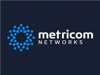 Metricom Networks logo design by nehel