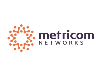 Metricom Networks logo design by nehel