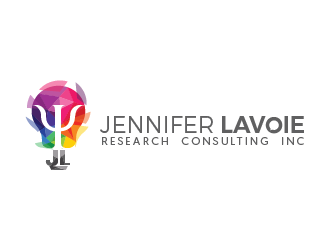 Jennifer Lavoie Research Consulting Inc. logo design by Bl_lue