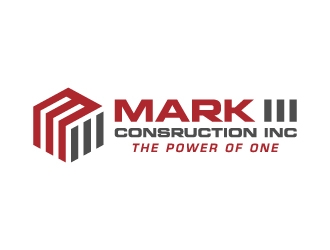 Mark III Consruction Inc logo design by akilis13
