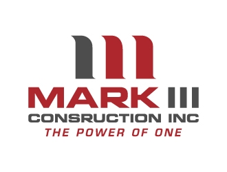 Mark III Consruction Inc logo design by akilis13