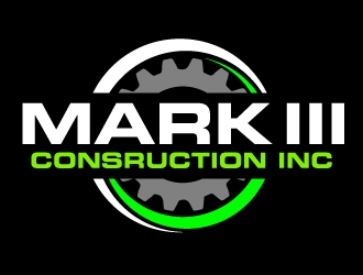 Mark III Consruction Inc logo design by ElonStark
