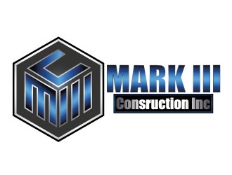 Mark III Consruction Inc logo design by REDCROW
