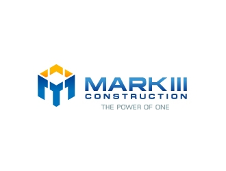 Mark III Consruction Inc logo design by josephope