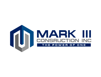 Mark III Consruction Inc logo design by done