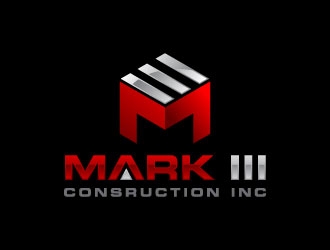 Mark III Consruction Inc logo design by J0s3Ph