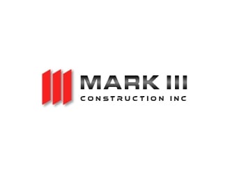 Mark III Consruction Inc logo design by nekomen_design