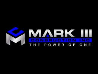 Mark III Consruction Inc logo design by jaize