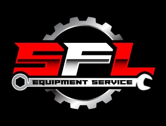 SFL Equipment Service logo design by daywalker