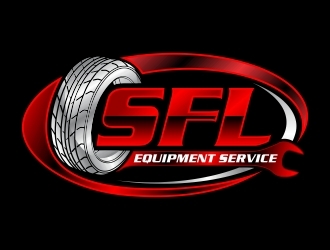 SFL Equipment Service logo design by aura