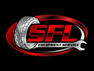 SFL Equipment Service logo design by aura