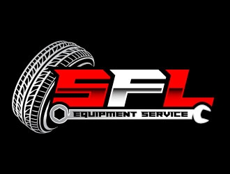 SFL Equipment Service logo design by daywalker