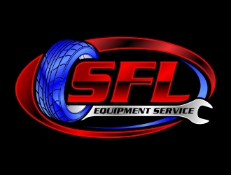 SFL Equipment Service logo design by aura
