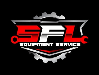 SFL Equipment Service logo design by daywalker