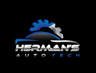Herman’s Auto Tech  logo design by samuraiXcreations
