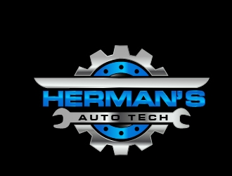 Herman’s Auto Tech  logo design by art-design
