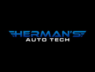 Herman’s Auto Tech  logo design by lexipej