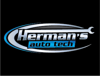 Herman’s Auto Tech  logo design by esso