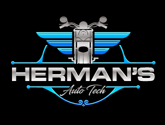 Herman’s Auto Tech  logo design by Ultimatum