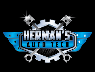 Herman’s Auto Tech  logo design by esso
