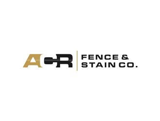 ACR Fence & Stain Co. logo design by ndaru