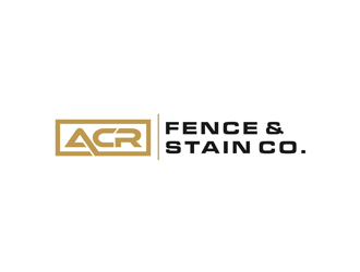 ACR Fence & Stain Co. logo design by ndaru
