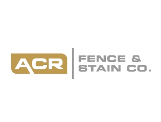 ACR Fence & Stain Co. logo design by akilis13