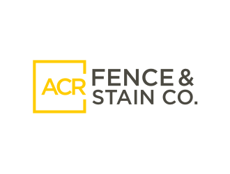 ACR Fence & Stain Co. logo design by RatuCempaka