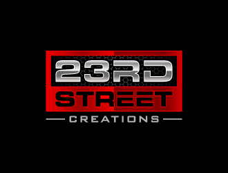 23rd Street Creations logo design by pencilhand
