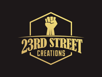 23rd Street Creations logo design by YONK
