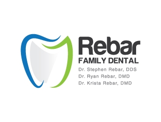 Rebar Family Dental logo design by zakdesign700